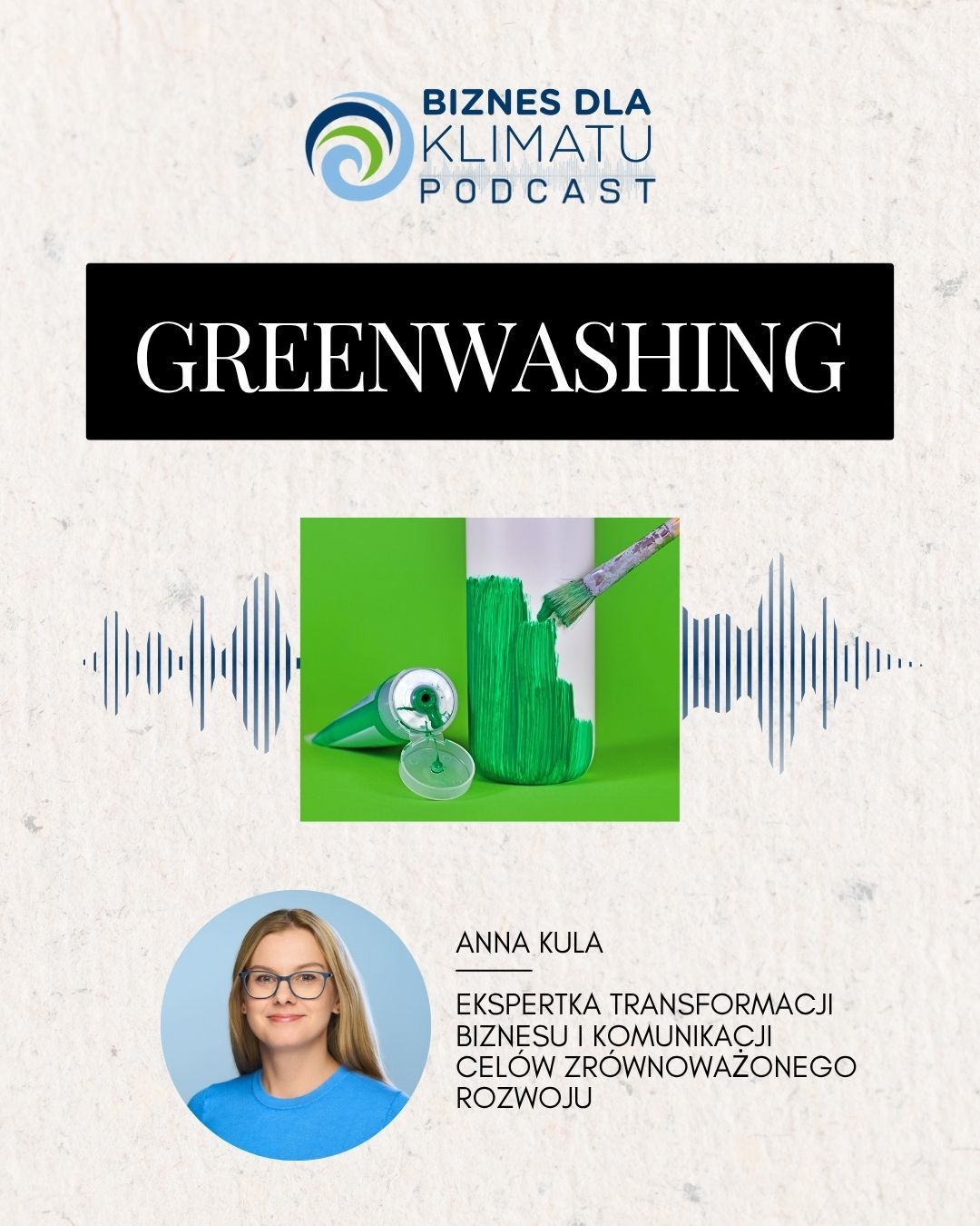 Anna Kula w podcaście Biznes dla klimatu